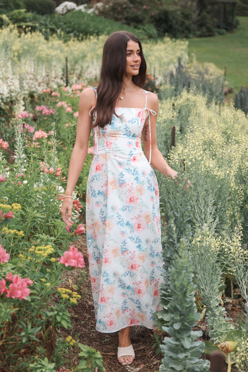 Jaxon Midi Dress - Floral